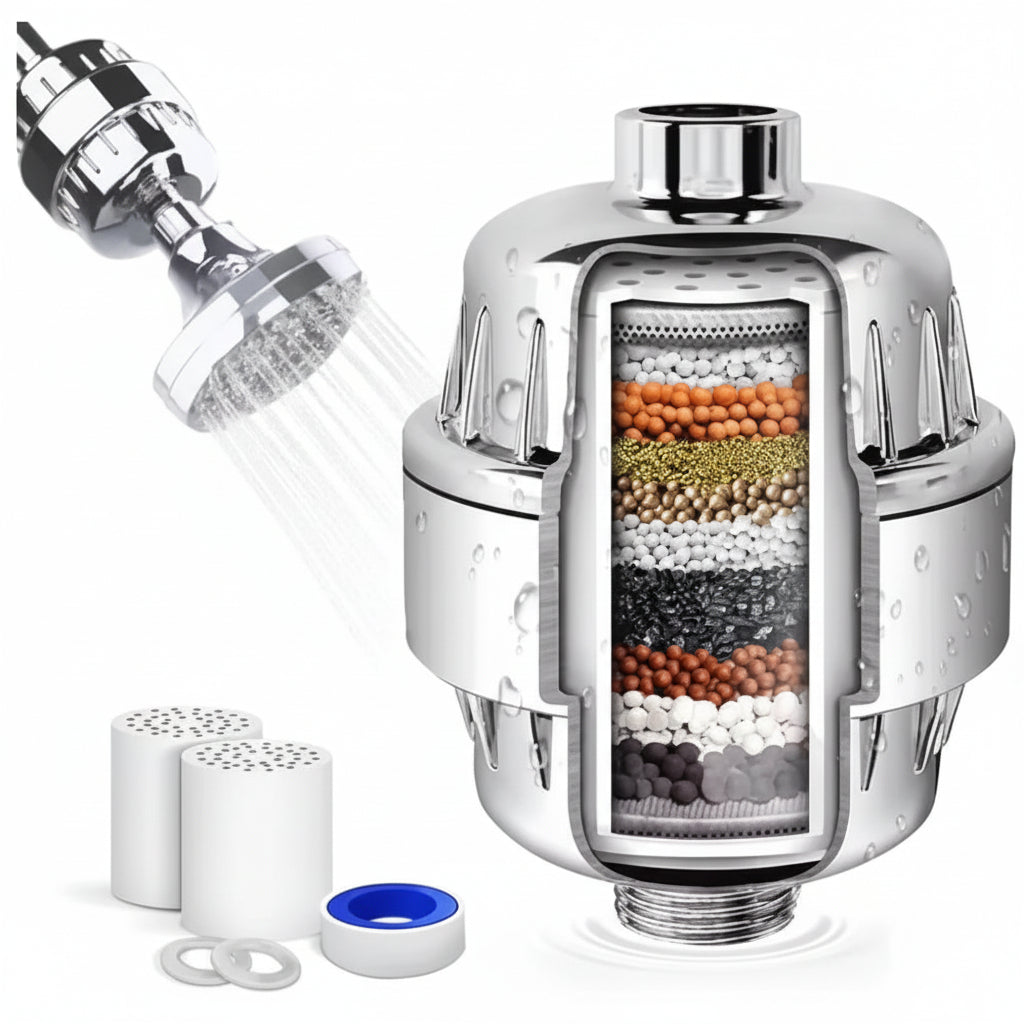 eFlowra 20-Stage Shower Water Softener