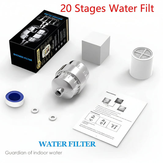 eFlowra 20-Stage Shower Water Softener